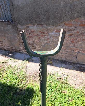 Due Cavalletti in ferro - H. 1,10mt