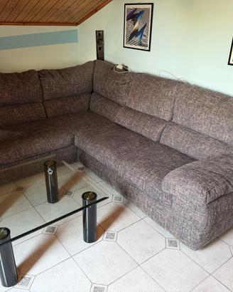 Divano angolare con penisola Poltronesofà mod. Q