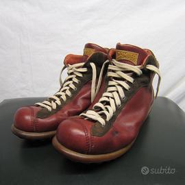 Scarpe Camper Pelotas Alte Donna in Pelle Rosse 37