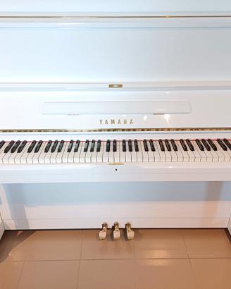 Pianoforte verticale YAMAHA U1 H bianco