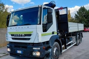 Iveco STRALIS 310 GRU OFG E CASSONE RIBALTABILE