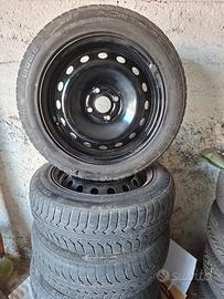 n. 4 cerhi in ferro 15" Fiat