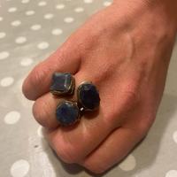 Anello argento e pietre dure