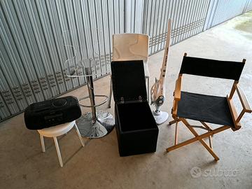 Sedie, sgabelli, pouf....