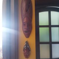 maschere in legno