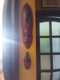 maschere in legno