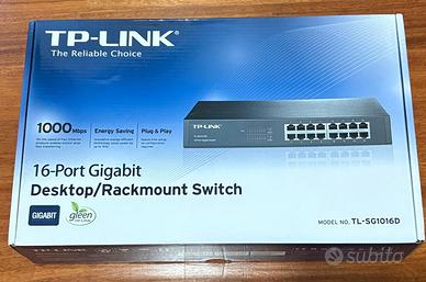 SWITCH TP-LINK 1GB 16 Porte