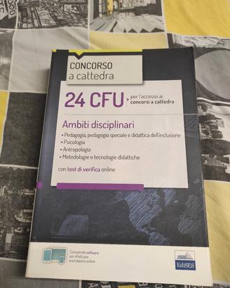 Concorso a cattedra 24 cfu