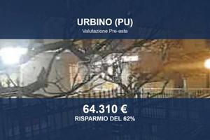 Immobile in asta di 124 m² con box auto a Urbino