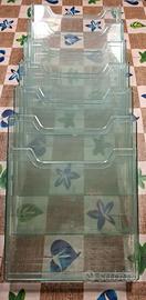 Organizer scrivania  in plastica- 6 vaschette 