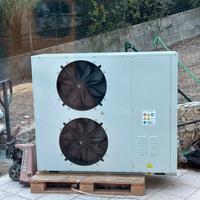 Pompa di calore aria-acqua 25kW trifase