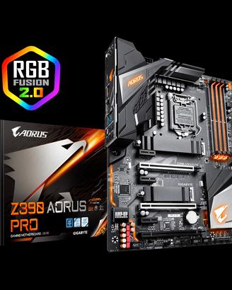  CPU Intel i7 9700k+MB  Gygabyte Z390 Aorus Pro