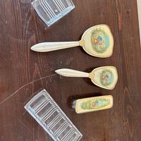 Raro Set Toeletta Vintage 3 Pezzi Primi '900