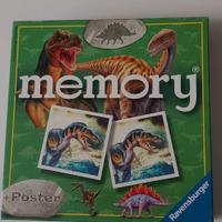 Gioco di memoria Memory a tema dinosauri