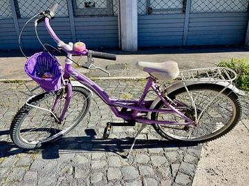 Bicicletta bambina lilla