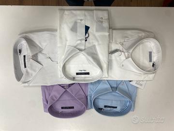 Ditta Italiana stock 5 camice uomo made in Italy