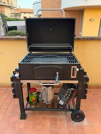 Barbecue Jamestown a carbone professionale