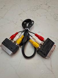 Cavo adattatore da RCA a SCART. 
