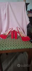 scarpe donna rosse 