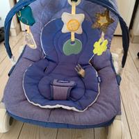 sdraietta dondolina Chicco schienale regolabile 