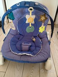 sdraietta dondolina Chicco schienale regolabile 