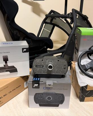 Fanatec CSL Elite Volante Pedaliera XBOX PC