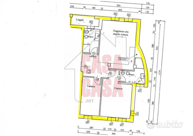 Appartamento 2 camere in centro ad Abano Terme a d