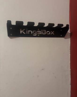 Porta bilanciere da muro Kingsbox