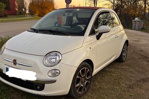 500 cabrio con atti vandalici