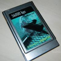 PCMCIA Fax/Modem card 5600 bps
