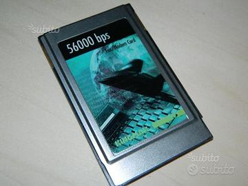 PCMCIA Fax/Modem card 5600 bps