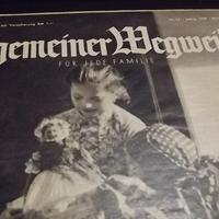 1939 ALLGEMEINER WEGWEISER RIVISTA TEDESCA WW2