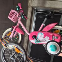 bicicletta unicorno 14 pollici