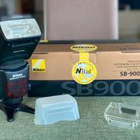 Nikon flash sb-900 speedlight