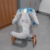 Labebe cavallo dondolo elefante a rotelle