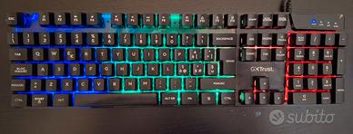 Tastiera e mouse Trust Gaming