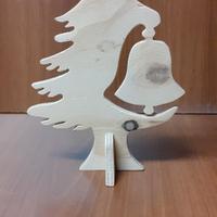 Dis alberelli  da 20cm 25 e 30cm x addobbi di Nata