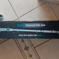 motosega per potatura rami con asta telescopica