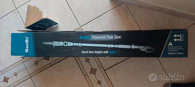 motosega per potatura rami con asta telescopica