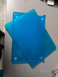 Custodia rigida blu per MacBook Air M3 15” case
