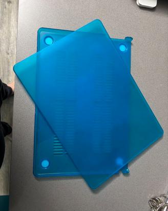 Custodia rigida blu per MacBook Air M3 15” case