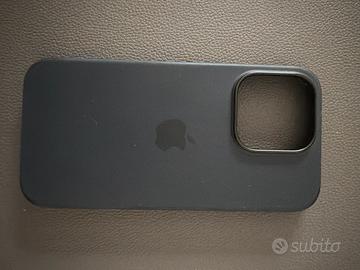 Cover apple silicone nera 14 pro