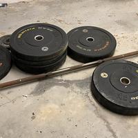 Dischi pesi bilancere panca home gym palestra