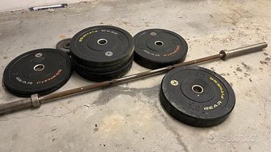 Dischi pesi bilancere panca home gym palestra