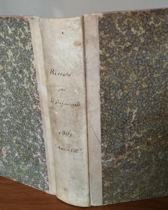 Rivista per le Signorine annata 1901 completa