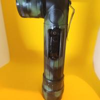 Torcia ad angolo TL-132 + pile Duracell + 4 filtri