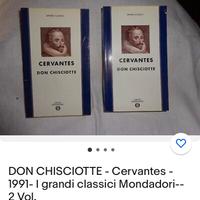 Libri Cervantes Don Chisciotte