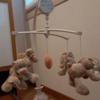 Giostrina culla per neonati con carillon