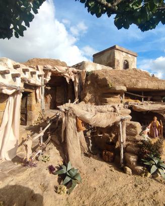 presepe artistico artigianale 