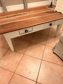 Tavolino da salotto shabby